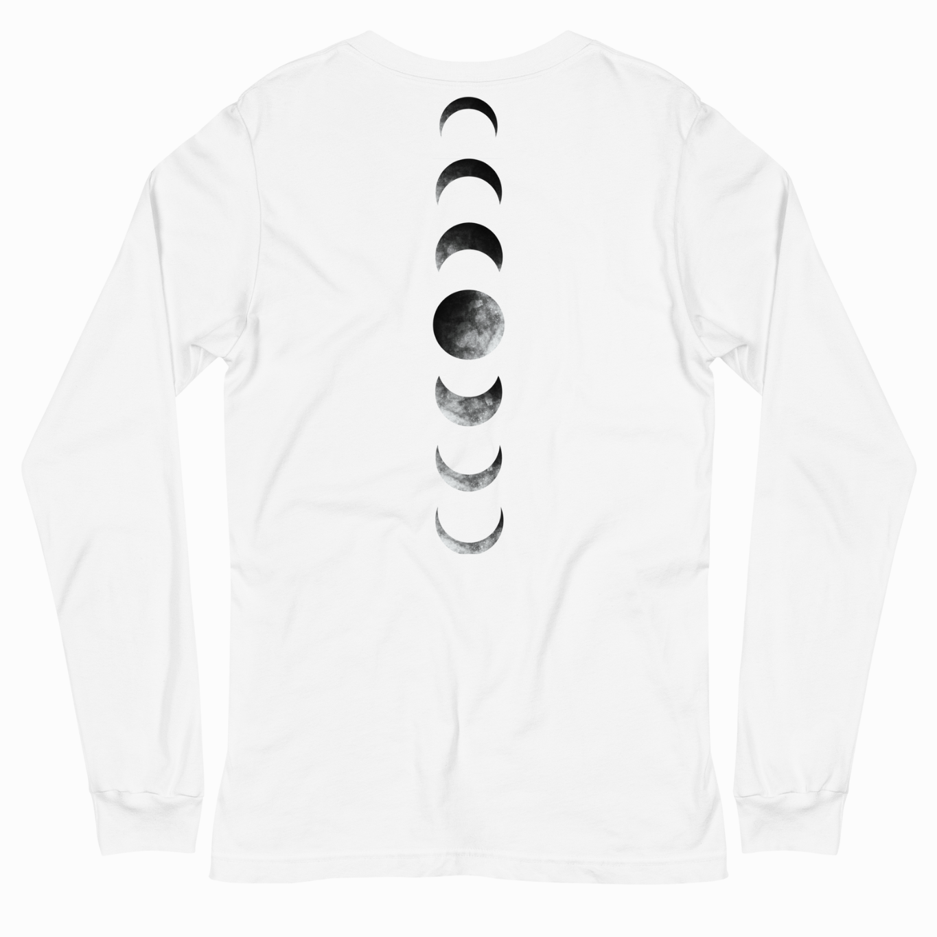 Moon Phases Long Sleeve Tee - Unisex