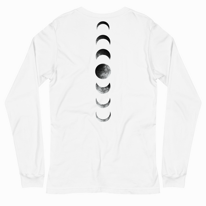 Moon Phases Long Sleeve Tee - Unisex