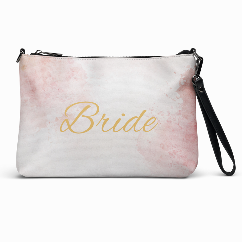 Bride Crossbody Purse - Pink Burst