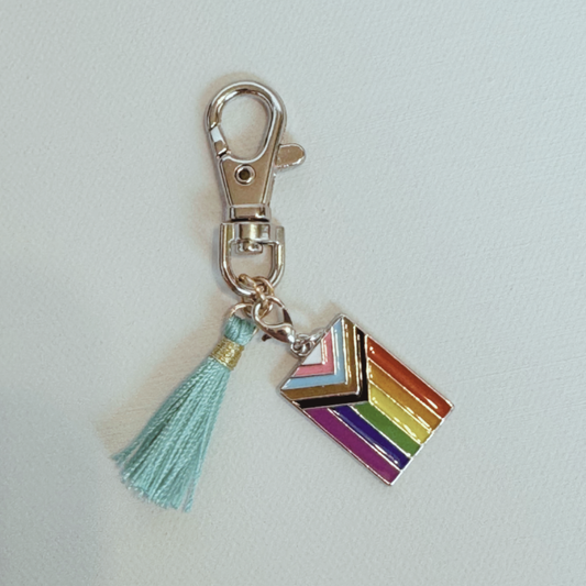 Pride Flag Purse Charm