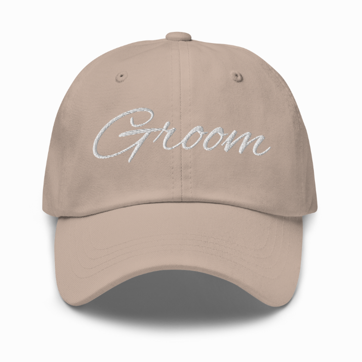 Groom Baseball Cap Hat