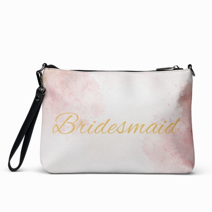 Bridesmaid Crossbody Purse - Pink Burst