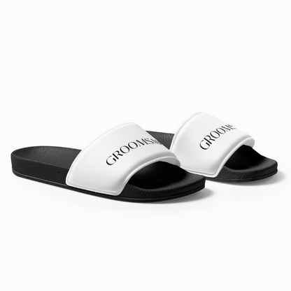 Groomsman Slip-On Slides