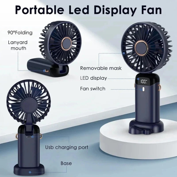 Mini Handheld Fan with USB