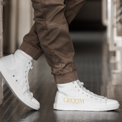 Groom High Top Canvas Shoes