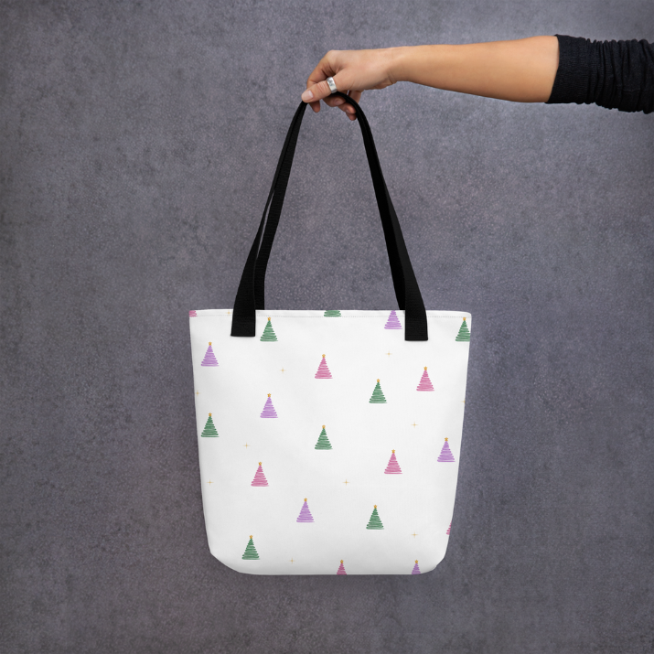 Colorful Trees Tote bag