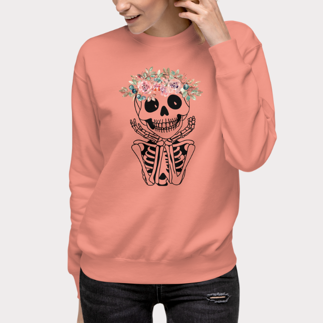 Blooming Bones Unisex Sweatshirt