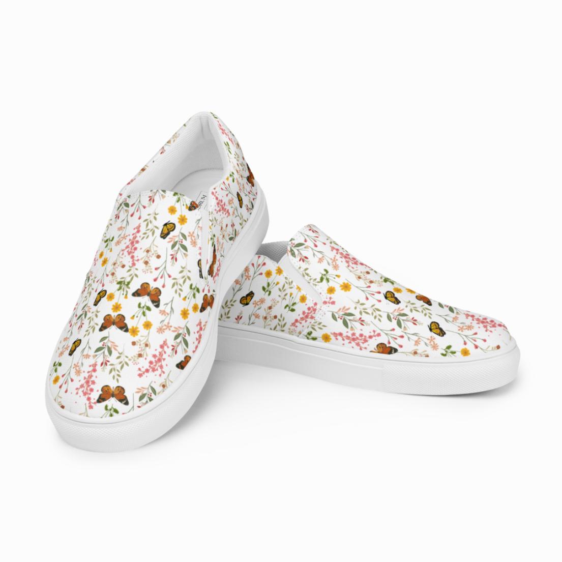 Women’s Canvas Butterfly Garden Shoes