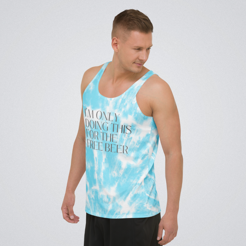 Marathon Free Beer Unisex Tank Top