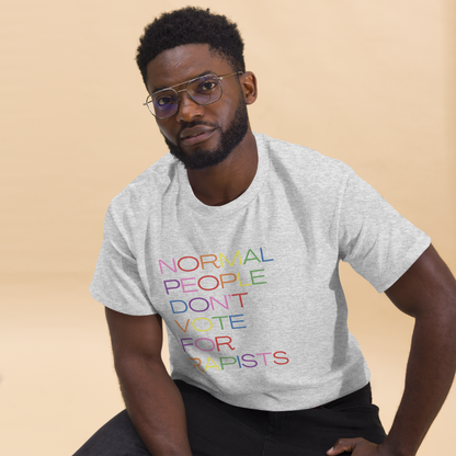 Normal People Don't Vote for Rapists T-Shirt