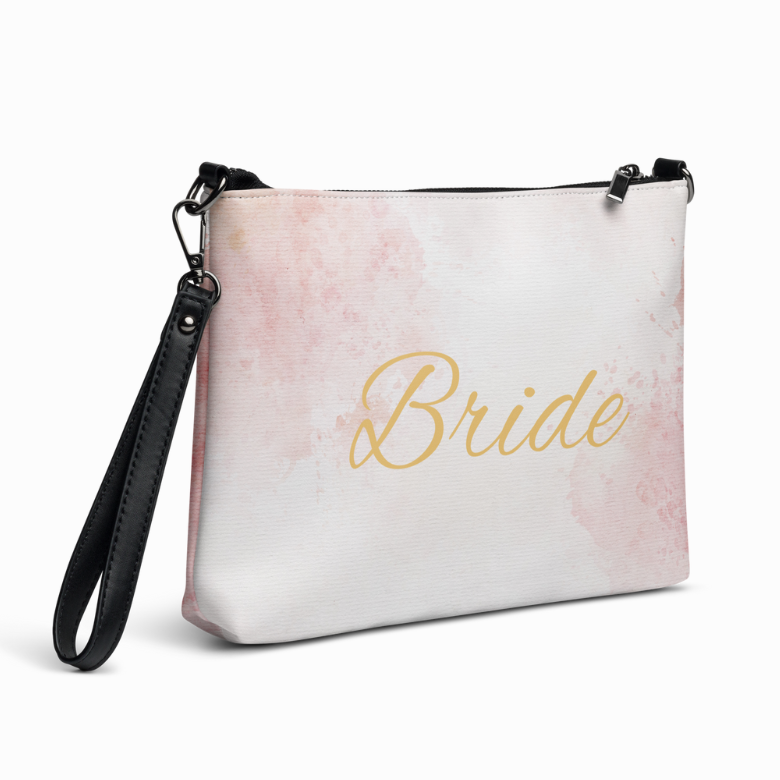 Bride Crossbody Purse - Pink Burst