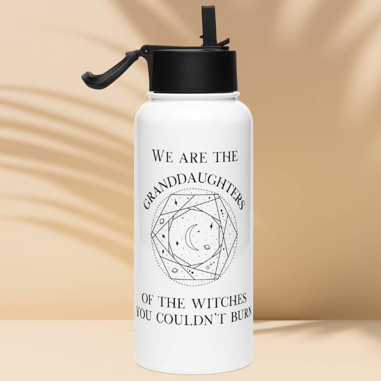 Granddaughters of Witches Stainless Steel Water Bottle