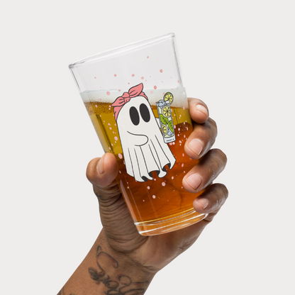 Mojito Boo Pint Glass