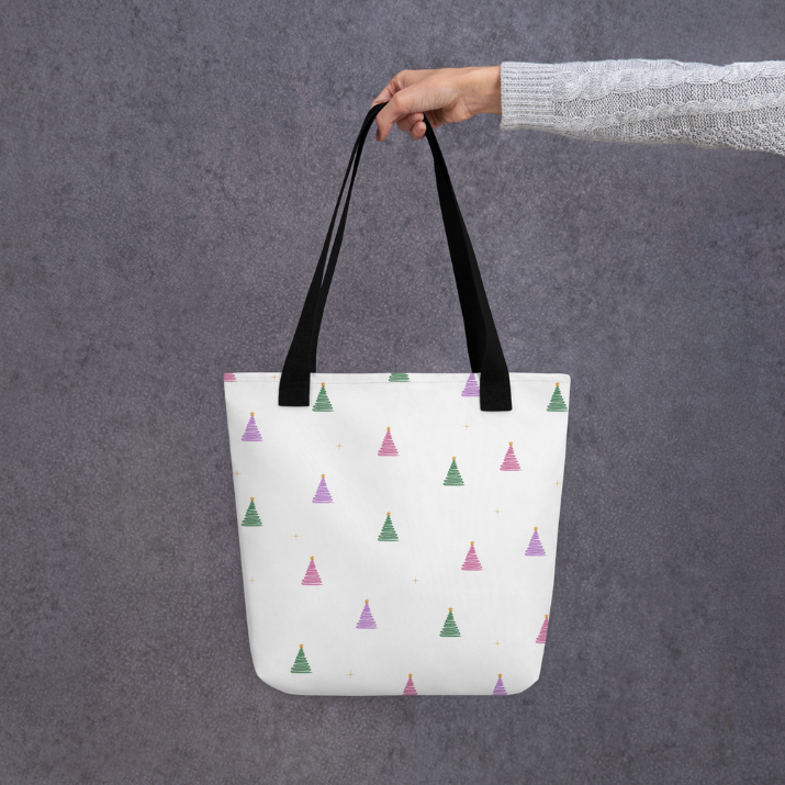 Colorful Trees Tote bag