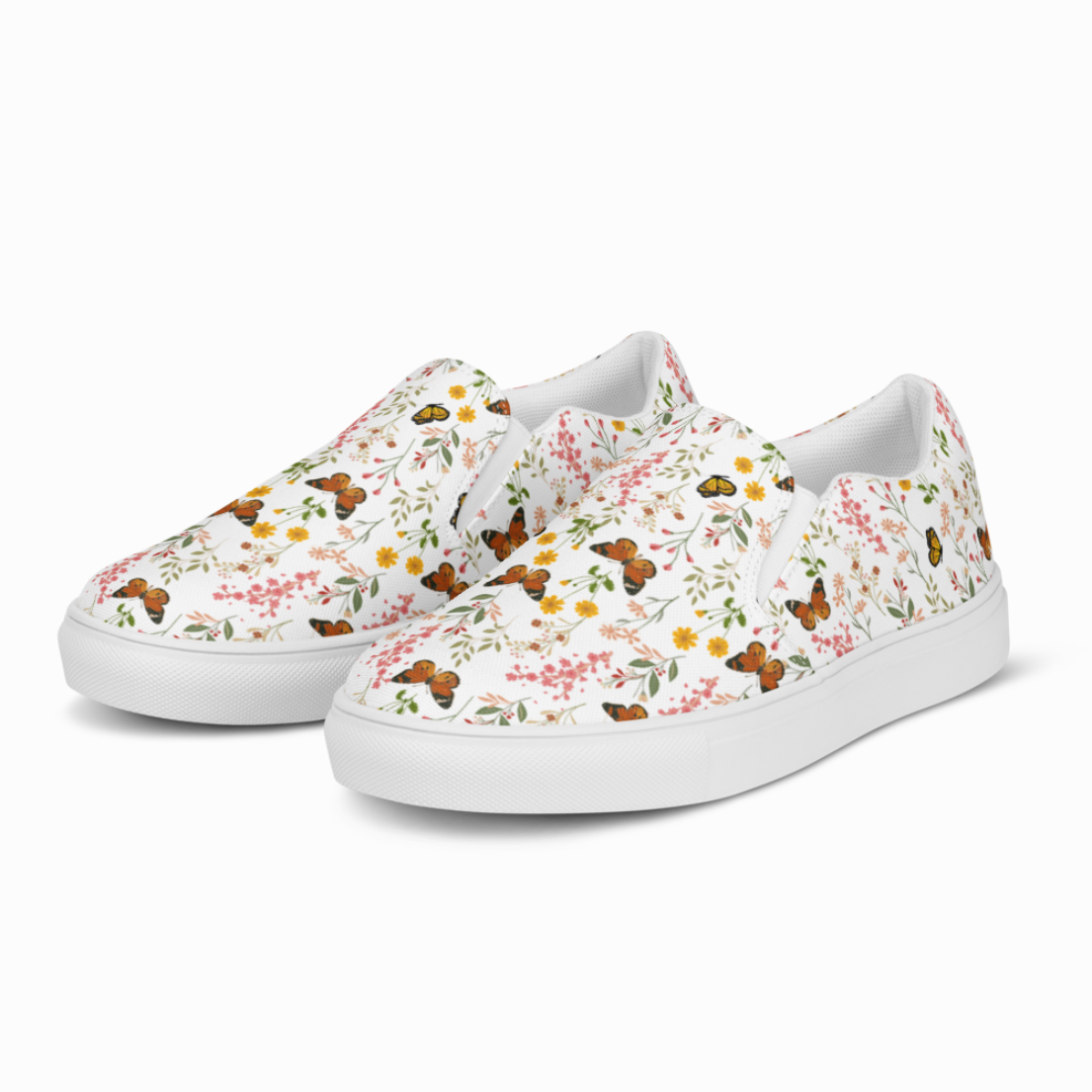 Women’s Canvas Butterfly Garden Shoes