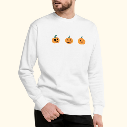 Punny Pumpkins Unisex Sweatshirt