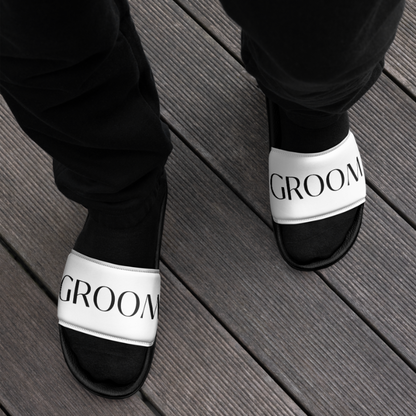 Groom Slip-On Slides