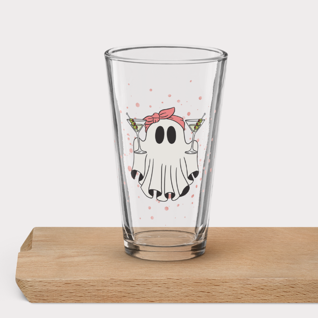 Martini Boo Pint Glass