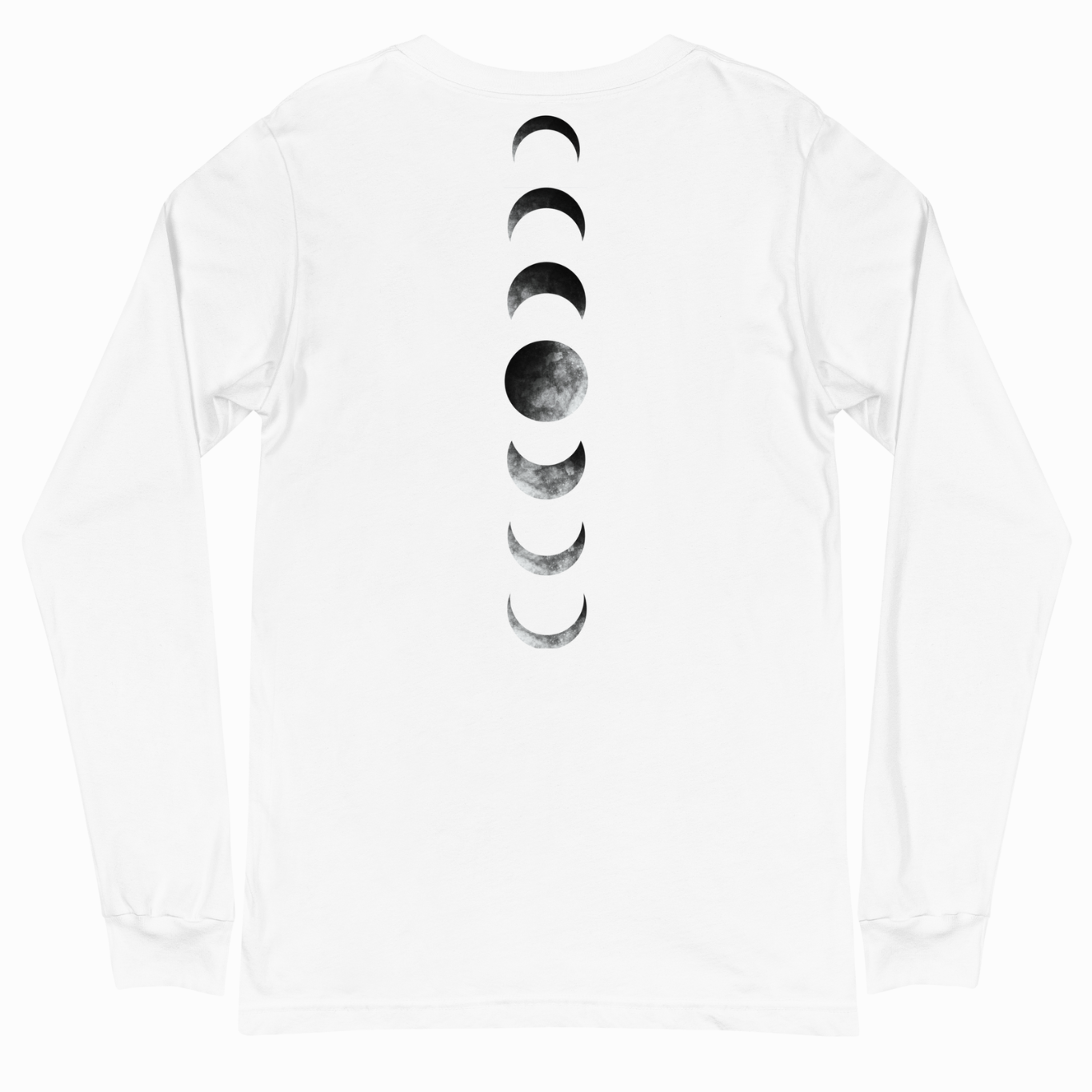 Moon Phases Long Sleeve Tee - Unisex