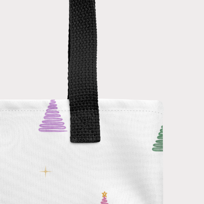 Colorful Trees Tote bag