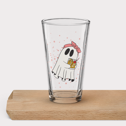 Old Fashioned Boo Pint Glass