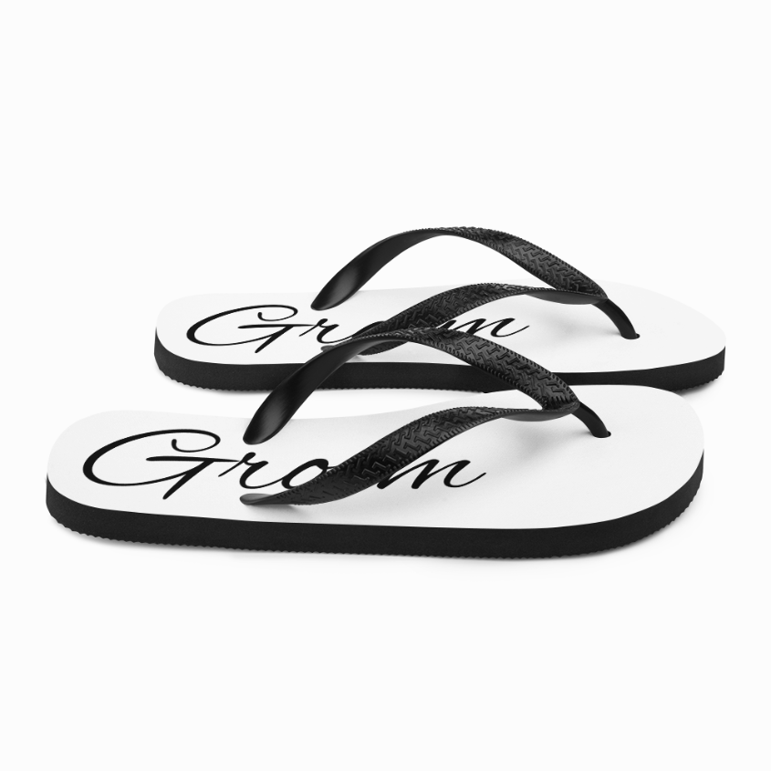 Groom Flip-Flops