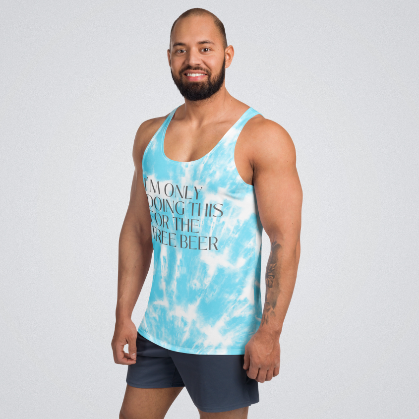 Marathon Free Beer Unisex Tank Top